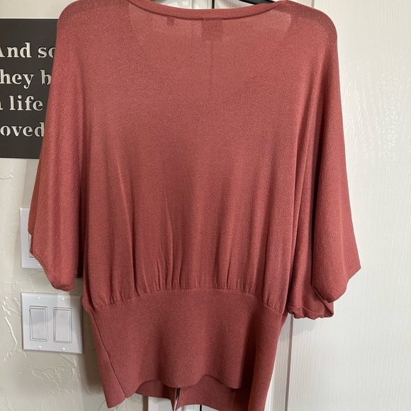 Cabi Women's dusty rose Kimono Sweater - Picture 2 of 2